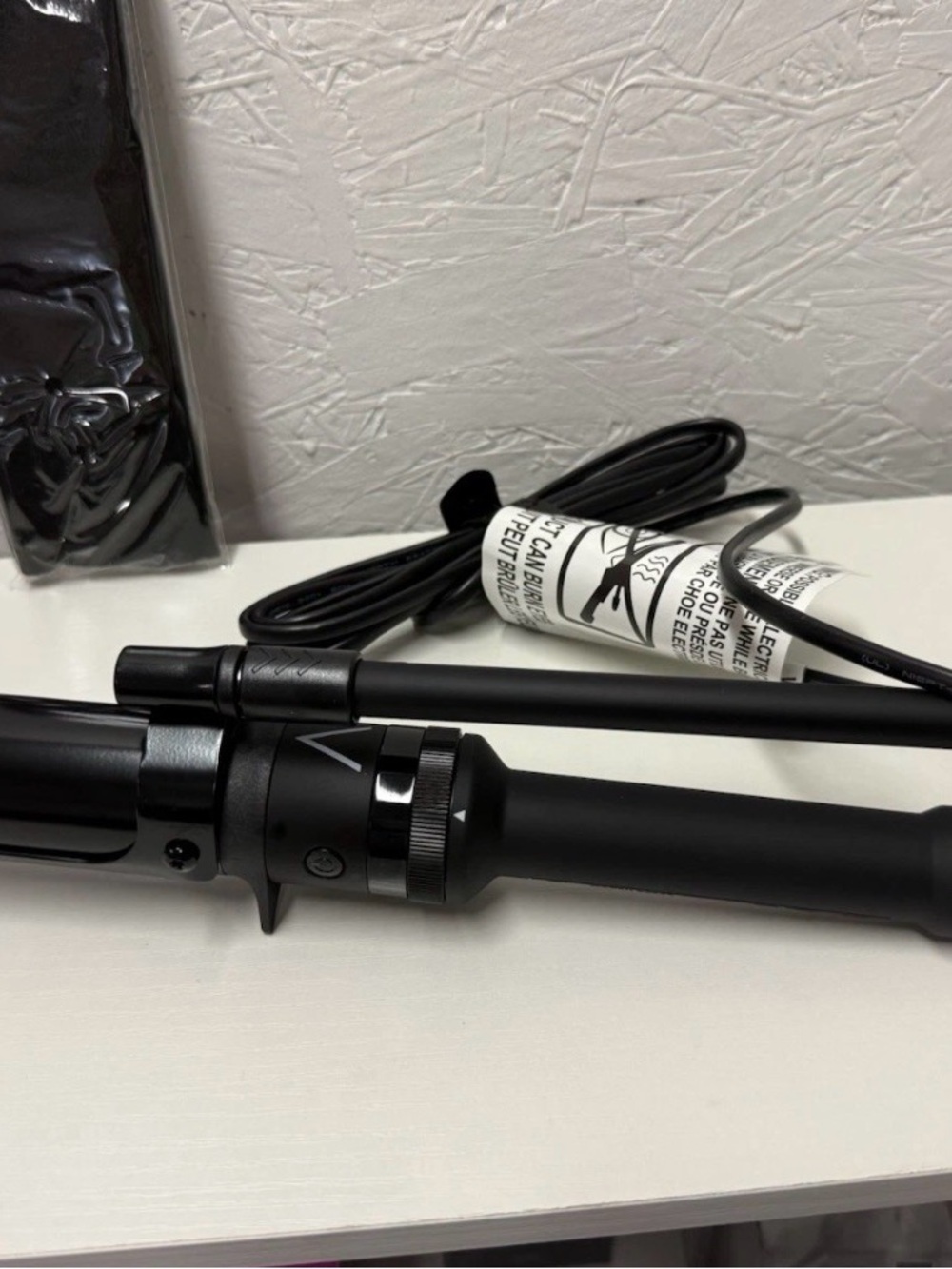 ANH x Sultra Pro Marcel 1.25 in Curling Iron Tourmaline Black Dual Voltage